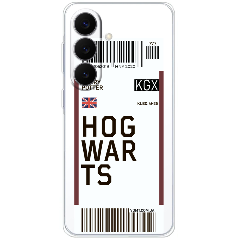 Прозорий чохол BoxFace Samsung Galaxy S26 FE (S741) Ticket Hogwarts