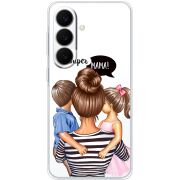 Прозорий чохол BoxFace Samsung Galaxy S26 FE (S741) Super Mama