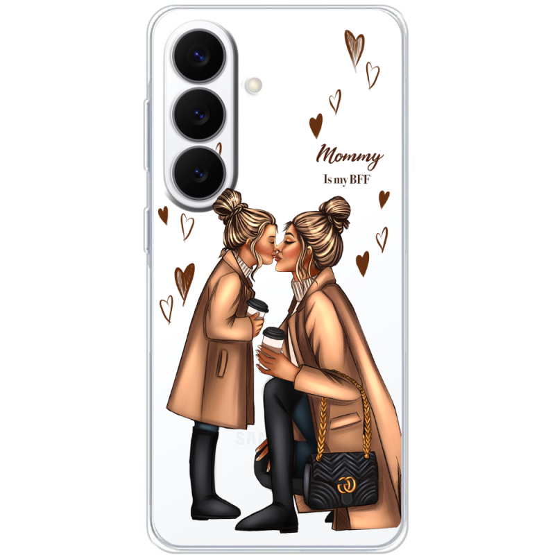 Прозорий чохол BoxFace Samsung Galaxy S26 FE (S741) Mommy Is My BFF