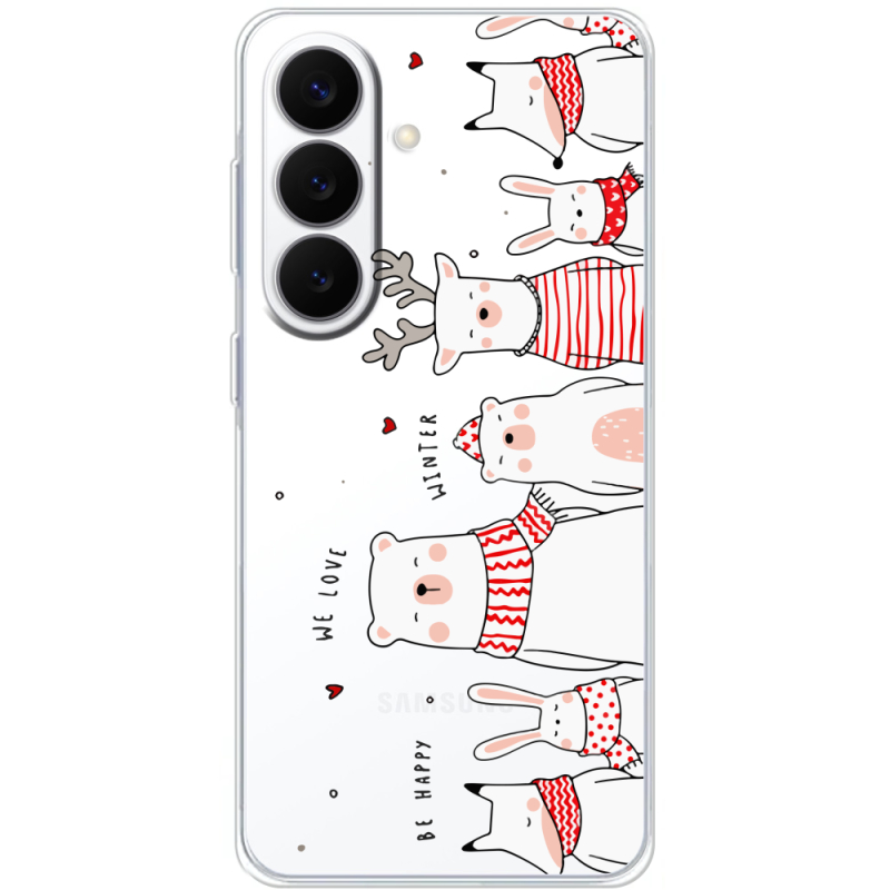 Прозорий чохол BoxFace Samsung Galaxy S26 FE (S741) The Friendly Beasts