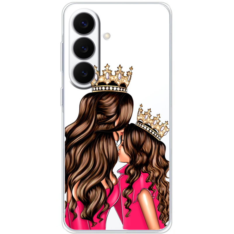 Прозорий чохол BoxFace Samsung Galaxy S26 FE (S741) Queen and Princess
