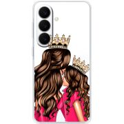 Прозорий чохол BoxFace Samsung Galaxy S26 FE (S741) Queen and Princess
