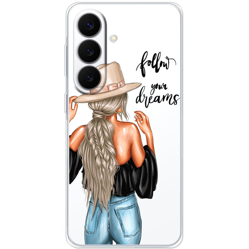 Прозорий чохол BoxFace Samsung Galaxy S26 FE (S741) Follow Your Dreams