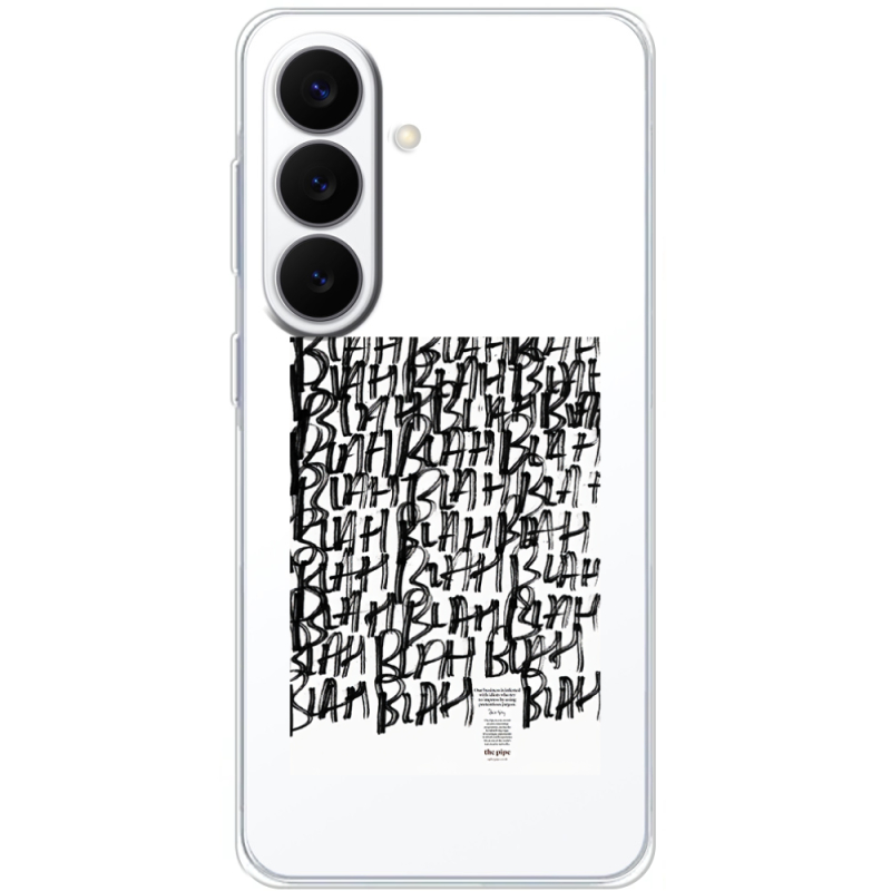 Прозорий чохол BoxFace Samsung Galaxy S26 FE (S741) Blah Blah