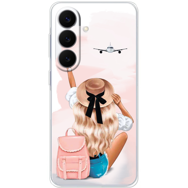 Прозорий чохол BoxFace Samsung Galaxy S26 FE (S741) Travel Girl