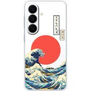 Прозорий чохол BoxFace Samsung Galaxy S26 FE (S741) Большая волна в Канагаве