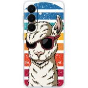 Прозорий чохол BoxFace Samsung Galaxy S26 FE (S741) Стильна Лама