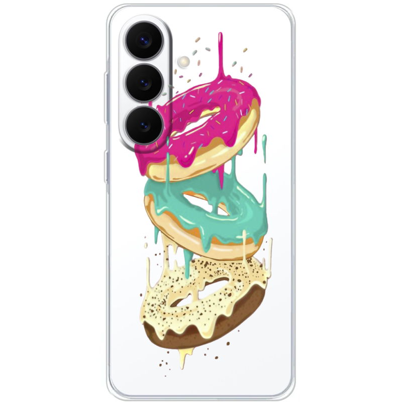 Прозорий чохол BoxFace Samsung Galaxy S26 FE (S741) Donuts