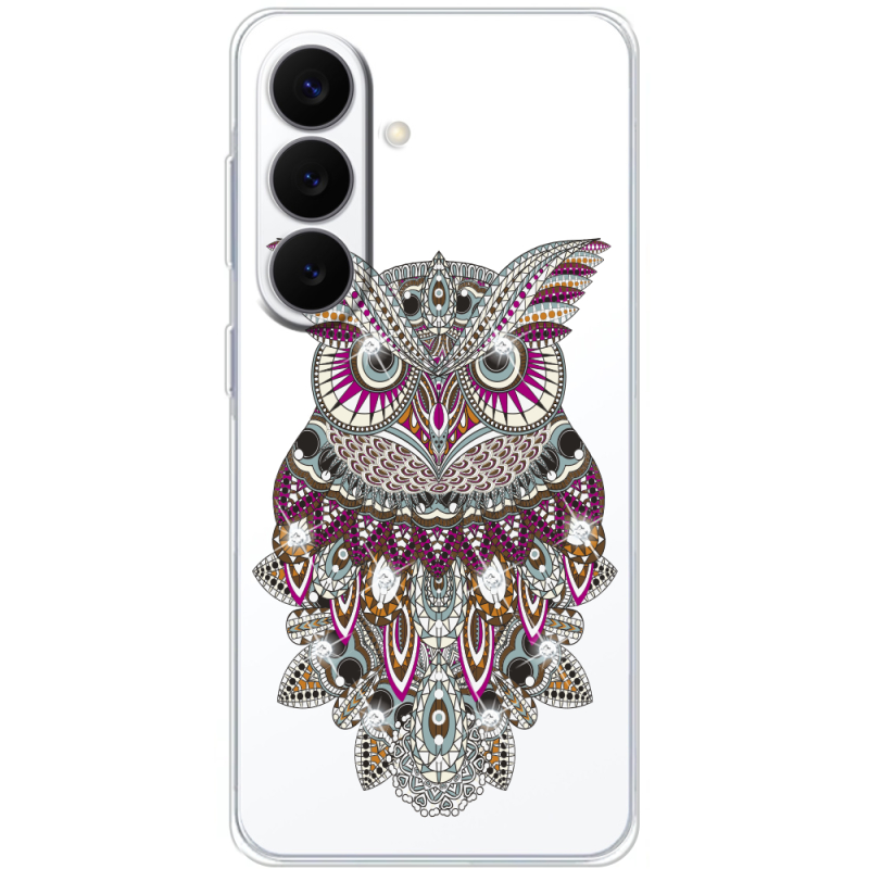 Чохол зі стразами Samsung Galaxy S26 FE (S741) Owl