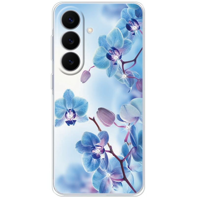 Чохол зі стразами Samsung Galaxy S26 FE (S741) Orchids