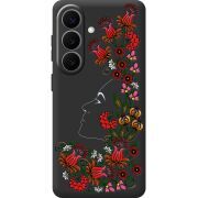 Чорний чохол BoxFace Samsung Galaxy S26 FE (S741) 3D Ukrainian Muse