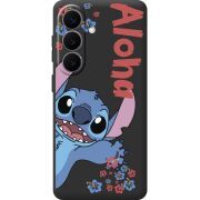 Чорний чохол BoxFace Samsung Galaxy S26 FE (S741) Гавайський гість Stich