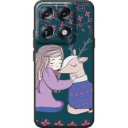 Чохол BoxFace Moto Signature Girl and deer