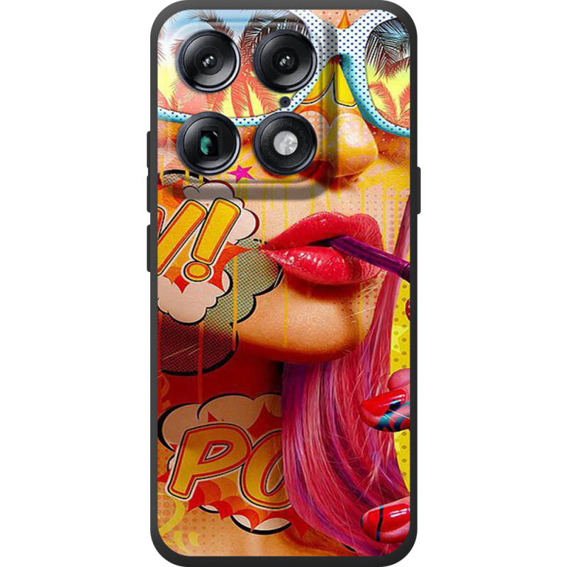 Чохол BoxFace Moto Signature Yellow Girl Pop Art