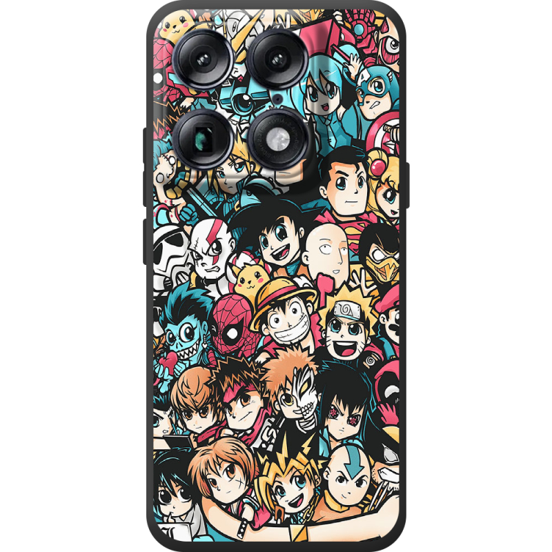 Чохол BoxFace Moto Signature Anime Stickers