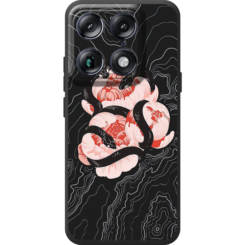 Чохол BoxFace Moto Signature Snake Rose