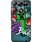 Чохол BoxFace Moto Signature Minecraft Graffiti