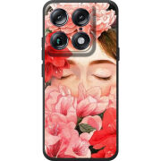 Чохол BoxFace Moto Signature Girl in Flowers