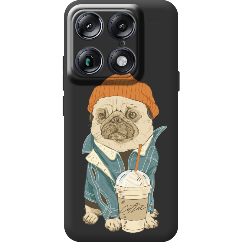 Прозорий чохол BoxFace Moto Signature Dog Coffeeman