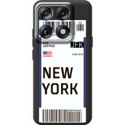 Прозорий чохол BoxFace Moto Signature Ticket New York