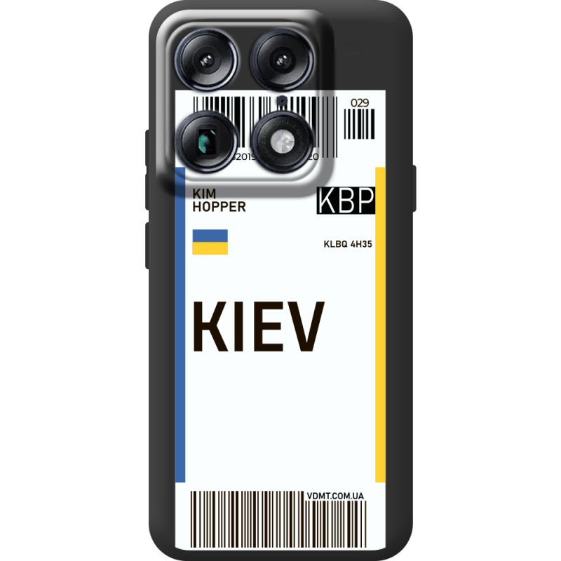Прозорий чохол BoxFace Moto Signature Ticket Kiev