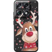 Прозорий чохол BoxFace Moto Signature Winter Deer