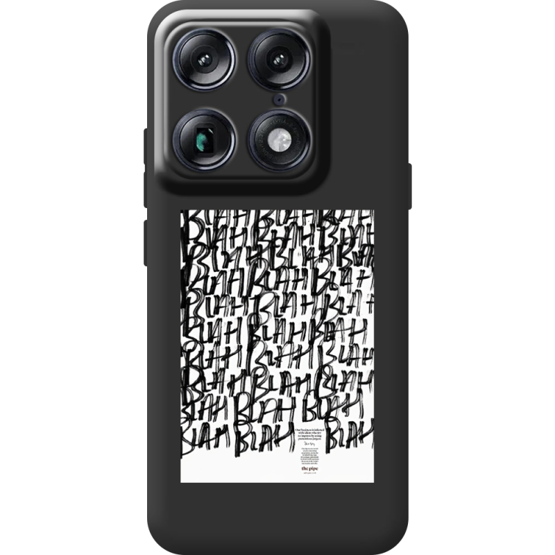 Прозорий чохол BoxFace Moto Signature Blah Blah
