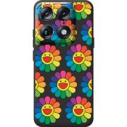 Прозорий чохол BoxFace Moto Signature Hippie Flowers