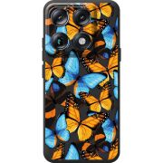 Прозорий чохол BoxFace Moto Signature Butterfly Morpho