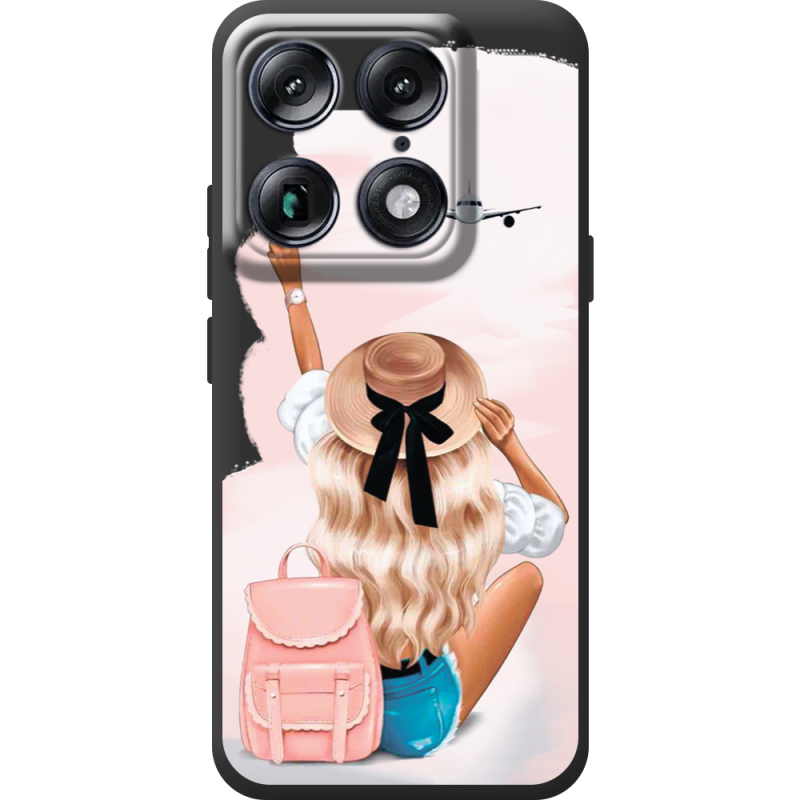 Прозорий чохол BoxFace Moto Signature Travel Girl