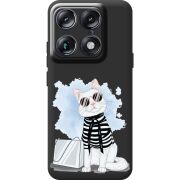 Прозорий чохол BoxFace Moto Signature Cat Style