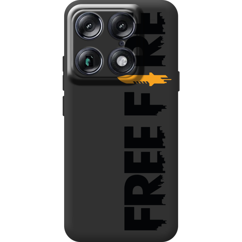 Прозорий чохол BoxFace Moto Signature Free Fire Black Logo