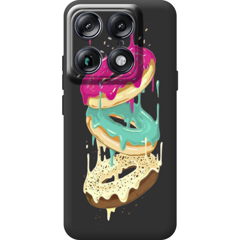 Прозорий чохол BoxFace Moto Signature Donuts