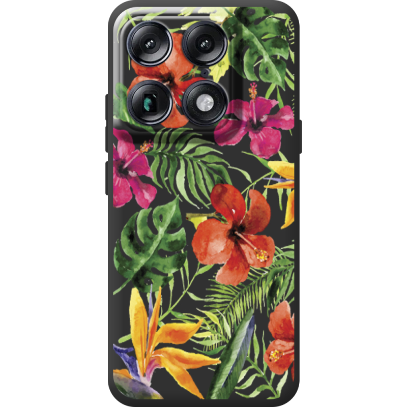 Прозорий чохол BoxFace Moto Signature Tropical Flowers
