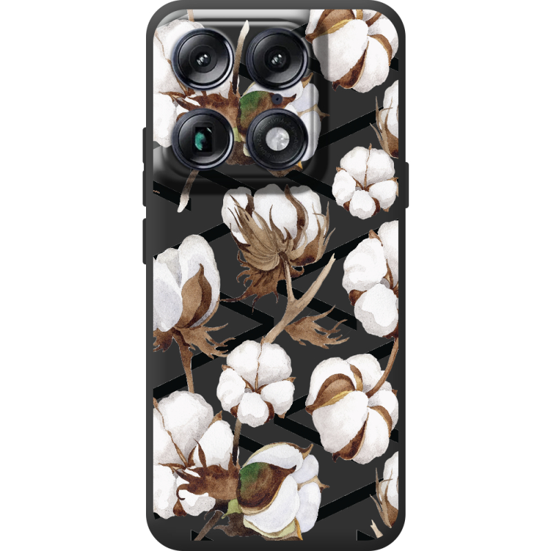 Прозорий чохол BoxFace Moto Signature Cotton flowers