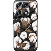 Прозорий чохол BoxFace Moto Signature Cotton flowers