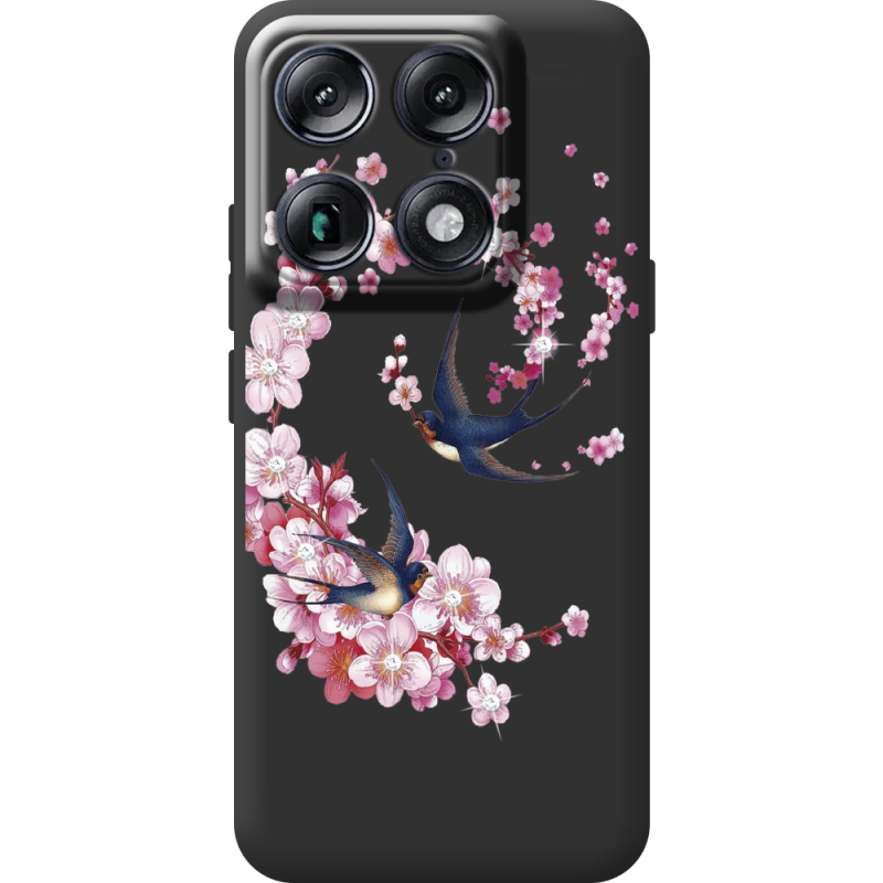 Чохол зі стразами Moto Signature Swallows and Bloom