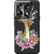 Чохол зі стразами Moto Signature Deer with flowers