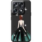 Чохол зі стразами Moto Signature Girl in the green dress