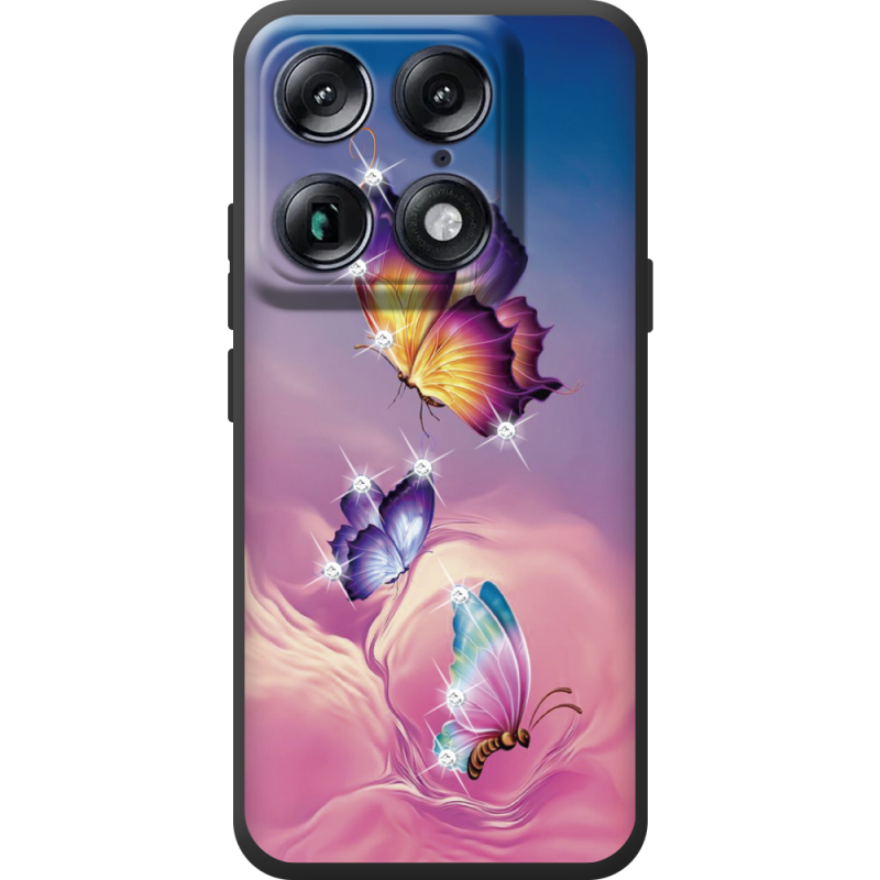 Чохол зі стразами Moto Signature Butterflies