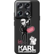 Чорний чохол BoxFace Moto Signature For Karl