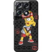 Чорний чохол BoxFace Moto Signature Yellow Fun