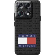 Чорний чохол BoxFace Moto Signature Tommy Print
