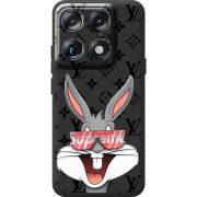 Чорний чохол BoxFace Moto Signature looney bunny