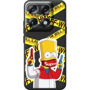 Чорний чохол BoxFace Moto Signature White Bart