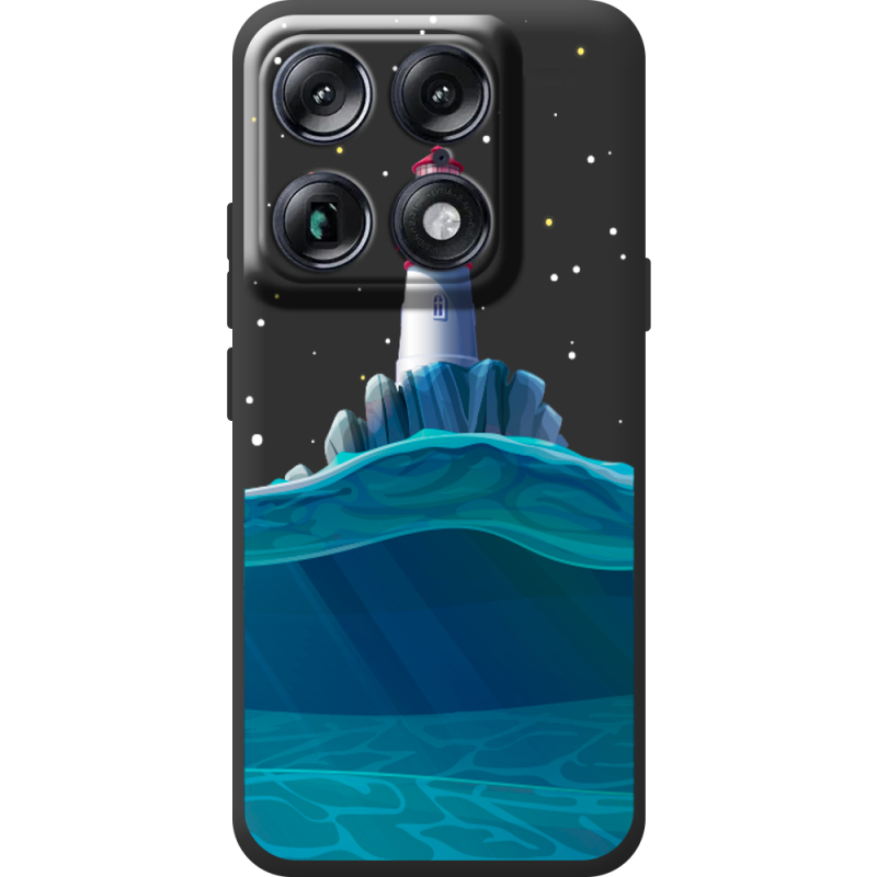 Чорний чохол BoxFace Moto Signature Lighthouse