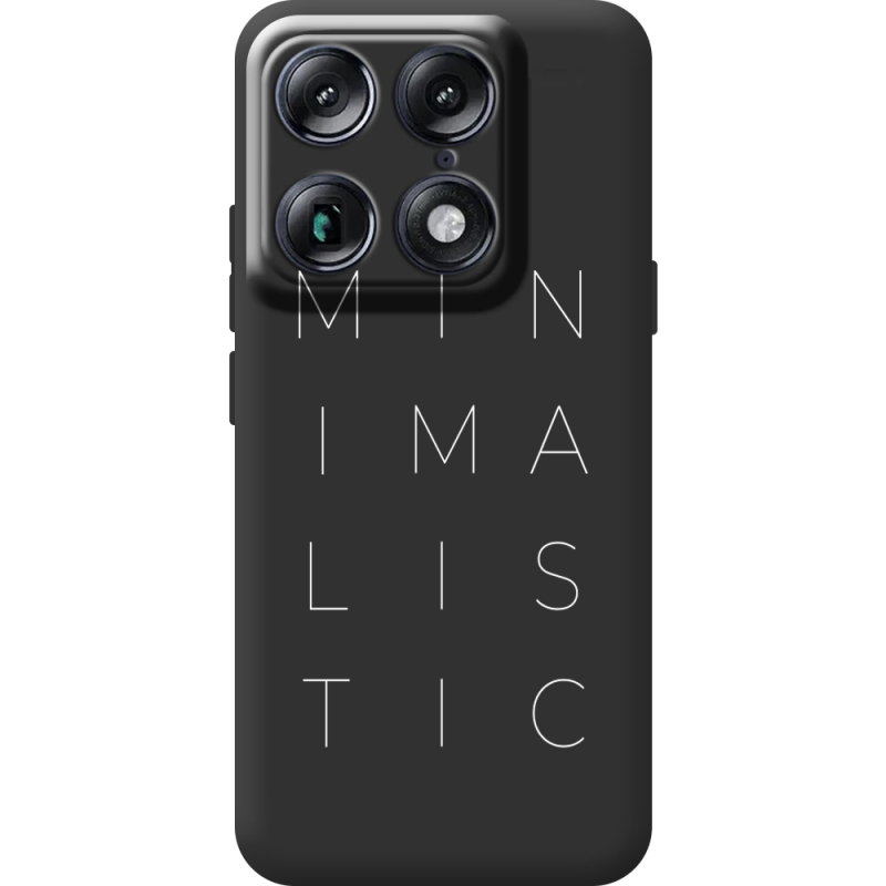 Чорний чохол BoxFace Moto Signature Minimalistic