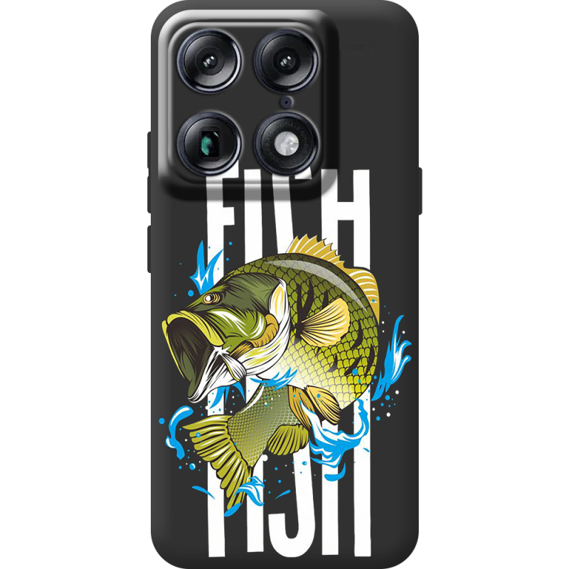 Чорний чохол BoxFace Moto Signature Fish