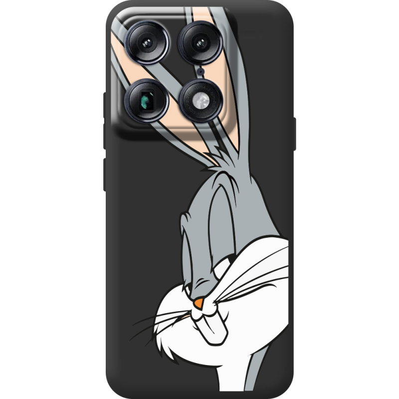 Чорний чохол BoxFace Moto Signature Lucky Rabbit