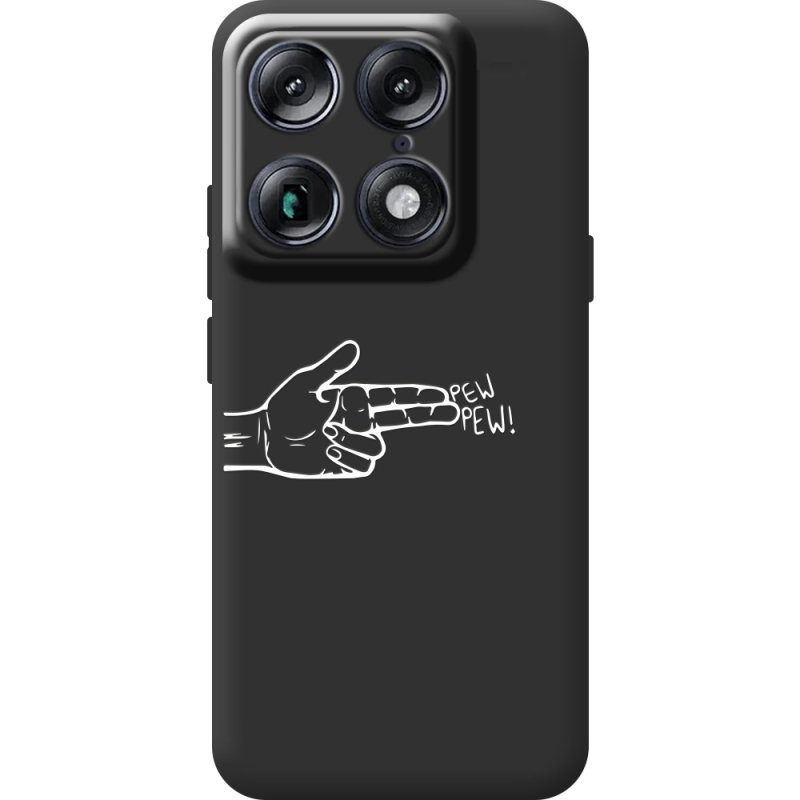 Чорний чохол BoxFace Moto Signature Pew Pew
